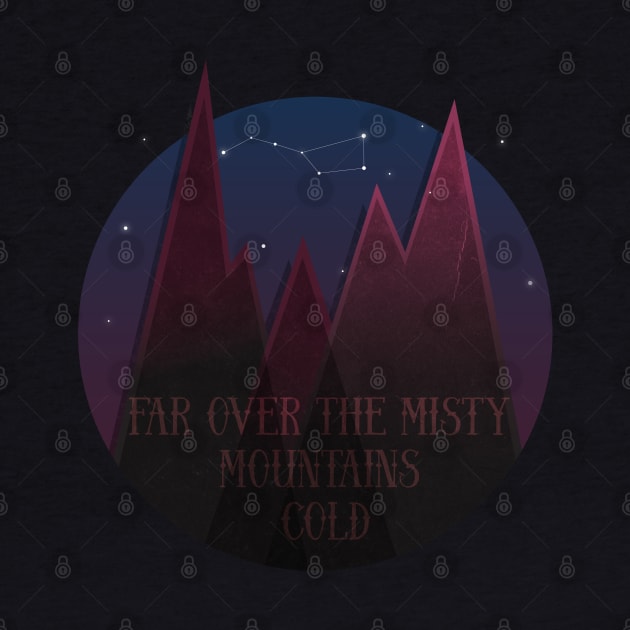 Far over the misty mountains cold by XINNIEandRAE